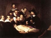 The Anatomy Lecture of Dr. Nicolaes Tulp SE REMBRANDT Harmenszoon van Rijn